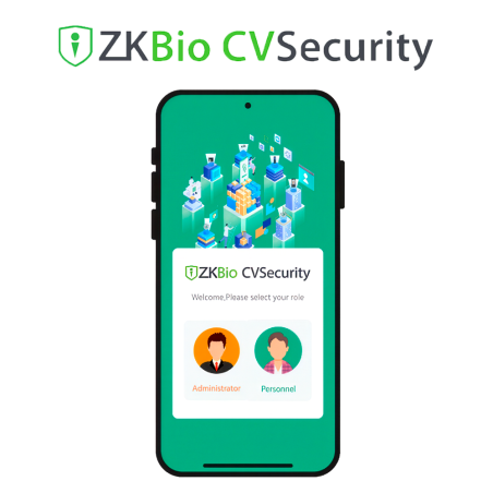 ZK-SOF-ZKBIOCV-MBAPP-N-PERSONNEL-ADDON - Licenza APP di ZKBio CVSecurity - 1 APP per utente aggiuntivo (fino a 500 utenti) - Ape