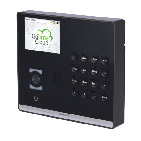 ZK-TA-GTC2-QR-12-W - Controllo presenza e accesso semplice - Impronte digitali, scheda EM/MF, QR e PIN - 3.000 impronte digitali