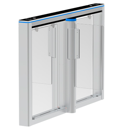 ZK-TS-COMET-S1200-900 - Varco ad accesso bidirezionale - Anta a battente in acrilico - Orari, allarmi e modalità di apertura - L