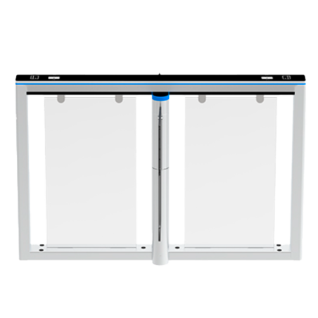 ZK-TS-COMET-S1200-900 - Varco ad accesso bidirezionale - Anta a battente in acrilico - Orari, allarmi e modalità di apertura - L