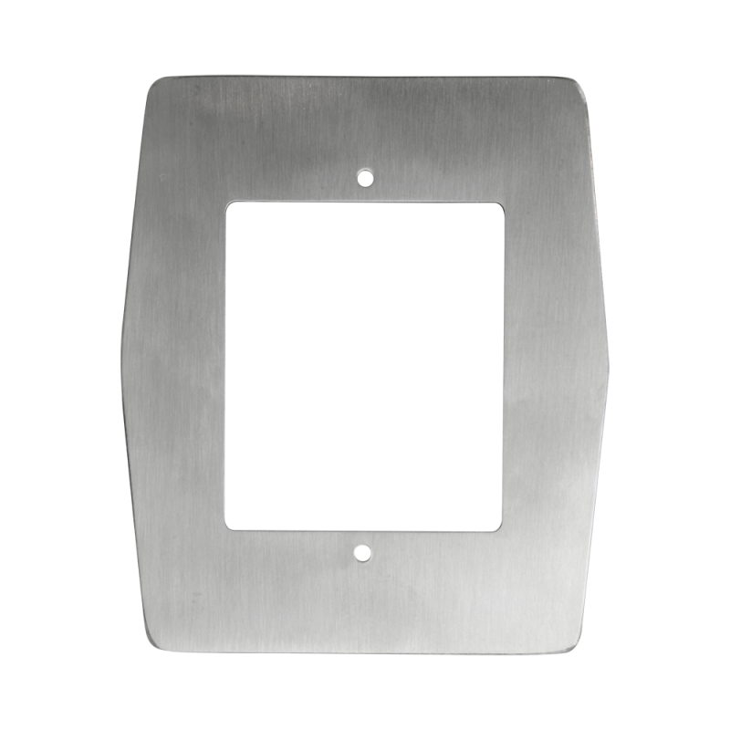 ZK-TSA10-1 - Placca di acciaio personalizzata per tornelli - Cornice di finitura per lettori biometrici - Adatta ai lettori ZK-F ZK-TSA10-1 - Placca di acciaio personalizzata per tornelli - Cornice di finitura per lettori biometrici - Adatta ai lettori ZK-F