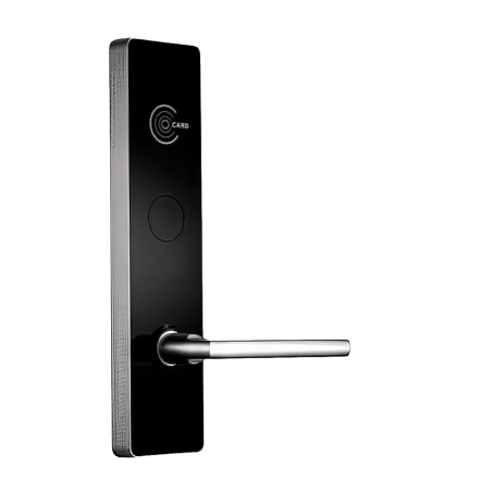 ZK-ZL500R - Serratura online per hotel - Apertura tramite scheda MF - Backset 62.5 mm | Apertura a destra - Autonoma 4 x pile AA