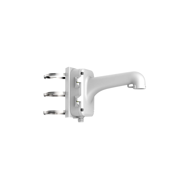 DS-1604ZJ-POLE - Staffa di montaggio a palo - Waterproof - Adatto per esterni - Adatto per l'installazione a parete - Colore bia DS-1604ZJ-POLE - Staffa di montaggio a palo - Waterproof - Adatto per esterni - Adatto per l'installazione a parete - Colore bia