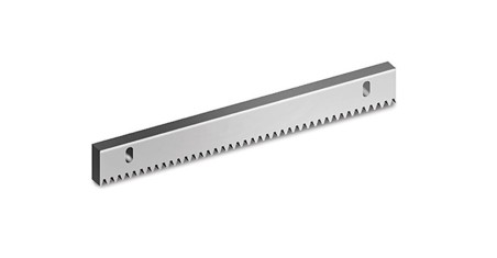 CREMAGLIERA ACCIAIO ZINCATO - MOD 4. 30X12X1000 +DISTANZIALI E VITI