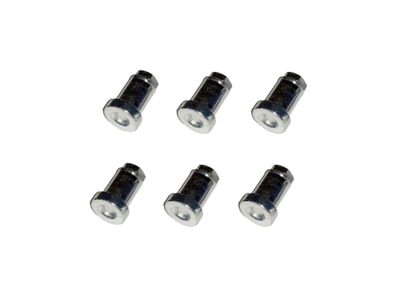 GA554 - CONF. DA 6 PEZZI DISTANZIALI DA 2,5 CM COMPLETE DI VITI