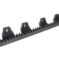 CREMAGLIERA NYLON MOD.6 L.1000 MM NÂ°7 FISSAGGI