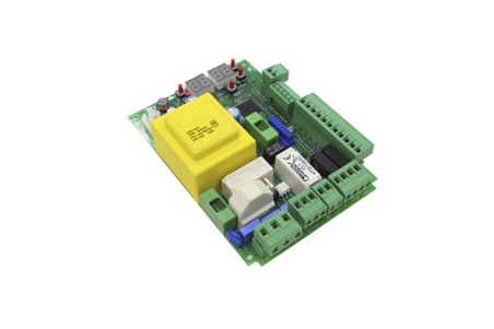 H70/104AC - SCHEDA DI COMANDO PER 1 MOTORE 230V AC COMPLETA DI MORSETTI