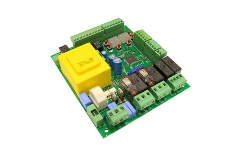 SCHEDA DI COMANDO PER 2 MOTORE 230V AC COMPLETA DI MORSETTI