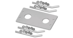 BASE DI FISSAGGIO COMPLETA DI TIRANTI PER SCORREVOLE SERIE M30