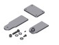 KT238 - KIT 3 STAFFE LUNGHE  SMARTY7  - 7/R COMPLETE DI VITI PER FISSAGGIO