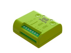 R93/BOURNY - RADIO RICEVENTE A DUE CANALI A MORSETTI 433,92MHZ-CONTENITORE PLASTICA