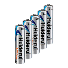 10XBATT-AAA-FR03 - Huiderui - Pack di pile AAA / FR03 / 24LF - 10 unità - Voltaggio 1.5 V - Litio - Capacità nominale 1000 mAh -