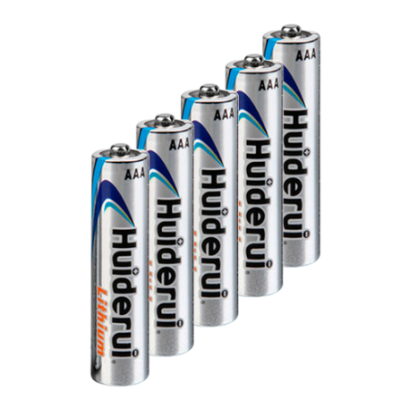 10XBATT-AAA-FR03 - Huiderui - Pack di pile AAA / FR03 / 24LF - 10 unità - Voltaggio 1.5 V - Litio - Capacità nominale 1000 mAh -