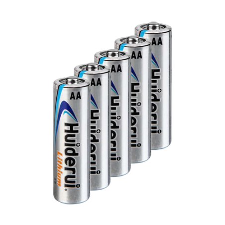 10XBATT-AA-FR06 - Huiderui - Pila AA / FR6 / FR14505 / 15LF - 10 unità - Voltaggio 1.5 V - Litio - Capacità nominale 3000 mAh - 