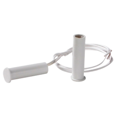 A-S1P - Contatto magnetico FDP - Appositamente progettato per essere incassato nel legno - Tecnologia Reed - Sistema di 4 fili -