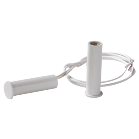 A-S1P - Contatto magnetico FDP - Appositamente progettato per essere incassato nel legno - Tecnologia Reed - Sistema di 4 fili -