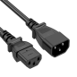 AC-C14-C13 - Cavo di alimentazione - Per CPU - Connettore C13 a C14 - 250VAC / 10A - 200cm di lunghezza AC-C14-C13 - Cavo di alimentazione - Per CPU - Connettore C13 a C14 - 250VAC / 10A - 200cm di lunghezza