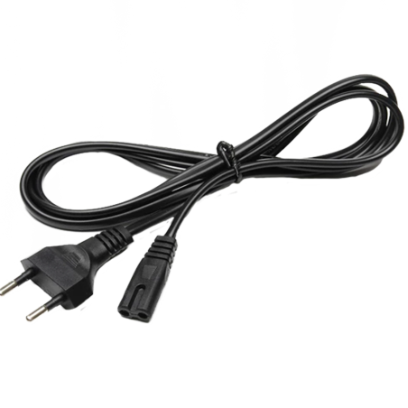AC-EU-C7 - Cavo di alimentazione - Adattatore CA - Compatibile con spine di tipo F - 250VAC / 2.5A - 150cm di lunghezza
