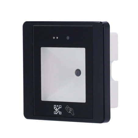 ACR205-QR-EM - Lettore di accesso - Accesso tramite scheda EM e QR - Indicatore a LED e acustico - Wiegand 26/34 - Compatibile c