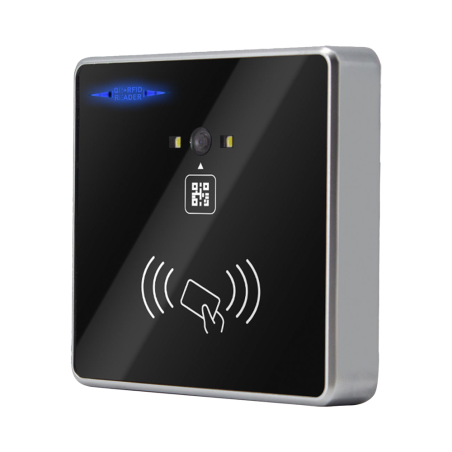 ACR207-QR-EM - Lettore di accesso - Accesso tramite scheda EM e QR - Indicatore a LED e acustico - Wiegand 26/34 - Compatibile c