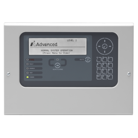 ADV-ESMX-5010 - Ripetitore di schermo Advanced - Permette di visualizzare l'intera rete - Connessione alle centrali tramite sche