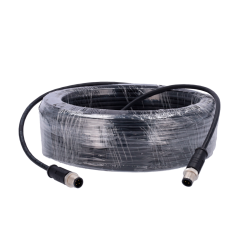 AE-MC4343-30 - Hikvision - Cavo per telecamere AHD - Connettore M12 tipo aviazione - 4 Pin - Lunghezza 30 m - Femmina - Maschio