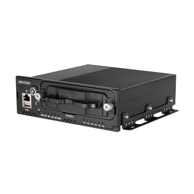 AE-MN5043(M12) - Hikvision - Videoregistratore NVR a bordo del veicolo - 4 CH IP / Compressione H.265/H.264 - Risoluzione massim