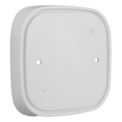 AJ-BRACKETSS-W - Supporto per sirena da esterno - AJ-STREETSIREN-W - Facile installazione - Plastica ABS - Colore bianco