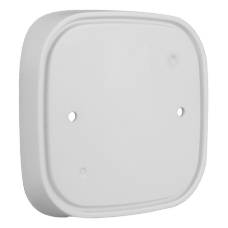 AJ-BRACKETSS-W - Supporto per sirena da esterno - AJ-STREETSIREN-W - Facile installazione - Plastica ABS - Colore bianco