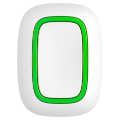 AJ-BUTTON-S-W - Pulsante antipanico - Certificato NFA2P e grado 2 - Ajax Superior - Monitoraggio giornaliero della batteria - Se