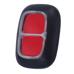 AJ-DOUBLEBUTTON-B - Doppio pulsante antipanico - Grado 2 - Senza fili 868 MHz Jeweller - Distanza in spazio aperto 1300 m - Puls