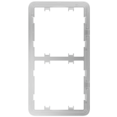 AJ-FRAME-2-VERT - Telaio verticale per due dispositivi - Compatibile con AJ-SIDEBUTTON-...-VERT - AJ-SIDECOVER-...-VERT - Ajax -