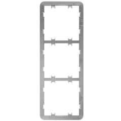 AJ-FRAME-3-VERT - Telaio verticale per tre dispositivi - Compatibile con 2 x AJ-SIDEBUTTON-...-VERT - Compatibile con 1 x AJ-CEN