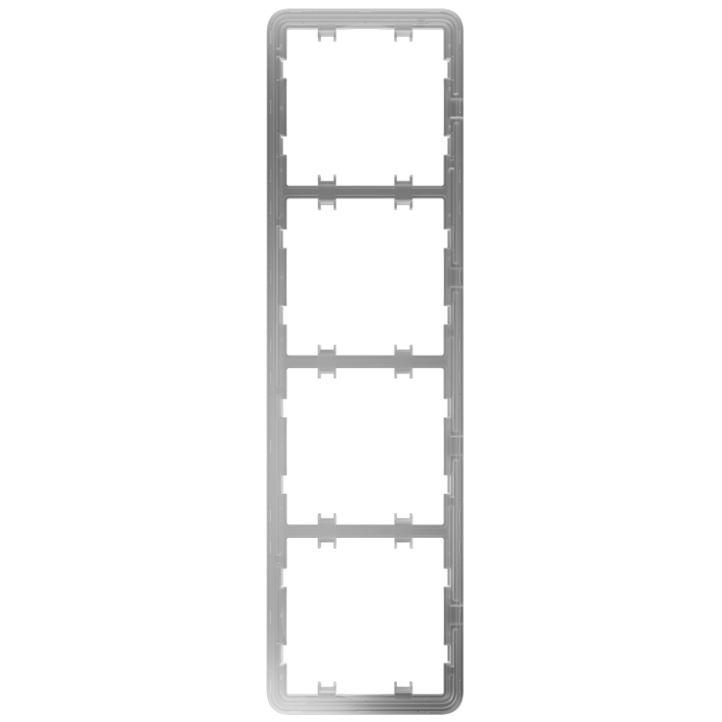 AJ-FRAME-4-VERT - Telaio verticale per quattro dispositivi - Compatibile con 2 x AJ-SIDEBUTTON-...-VERT - Compatibile con 2 x AJ