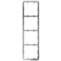 AJ-FRAME-4-VERT - Telaio verticale per quattro dispositivi - Compatibile con 2 x AJ-SIDEBUTTON-...-VERT - Compatibile con 2 x AJ