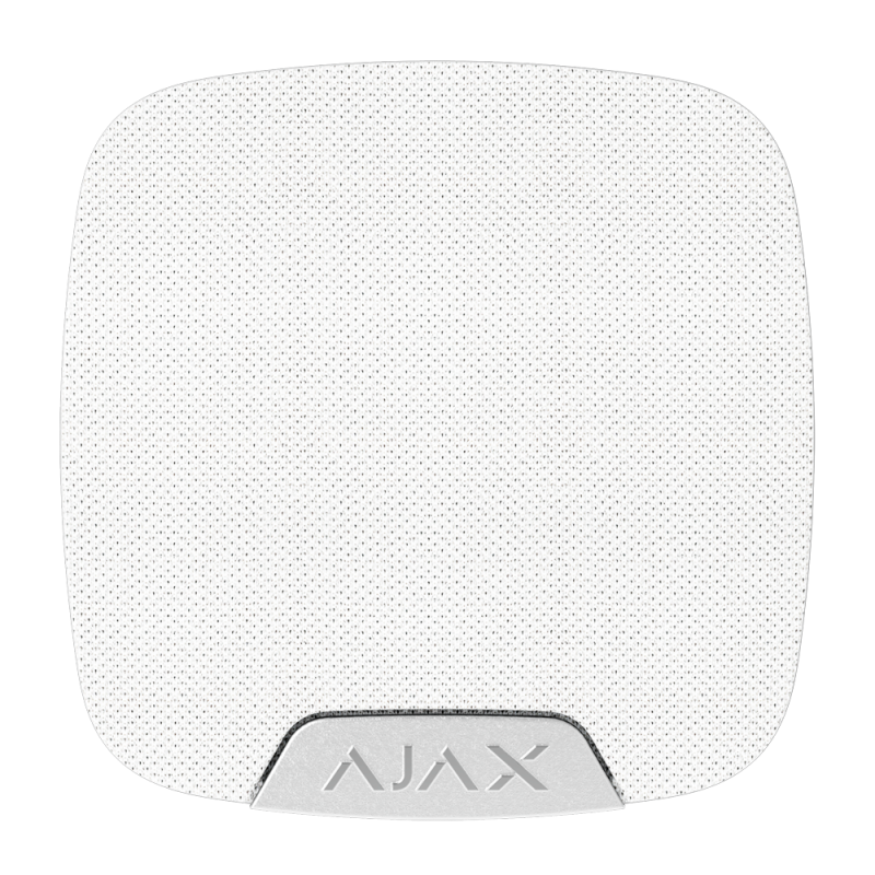 AJ-HOMESIREN-S-W - Sirena interna - Certificato NFA2P e grado 2 - Alimentazione 2 pile CR123A 3.0 V Panasonic - Ajax Superior - AJ-HOMESIREN-S-W - Sirena interna - Certificato NFA2P e grado 2 - Alimentazione 2 pile CR123A 3.0 V Panasonic - Ajax Superior -