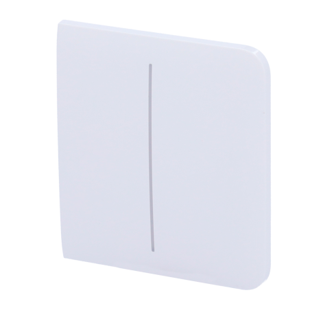 AJ-SIDEBUTTON-2G-W - Pannello tattile per doppio interruttore della luce - Compatibile con AJ-LIGHTCORE-2G - Retroilluminazione 