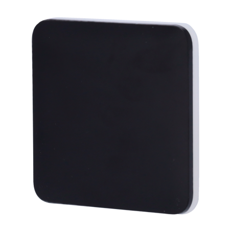 AJ-SOLOBUTTON-1G2W-B - Pannello tattile per interruttore della luce - Compatibile AJ-LIGHTCORE-1G / -2W - Retroilluminazione a L