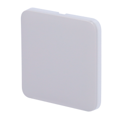 AJ-SOLOBUTTON-1G2W-FOG - Pannello tattile per interruttore della luce - Compatibile AJ-LIGHTCORE-1G / -2W - Retroilluminazione a