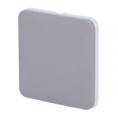AJ-SOLOBUTTON-1G2W-GRE - Pannello tattile per interruttore della luce - Compatibile AJ-LIGHTCORE-1G / -2W - Retroilluminazione a