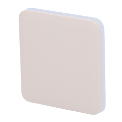 AJ-SOLOBUTTON-1G2W-IVO - Pannello tattile per interruttore della luce - Compatibile AJ-LIGHTCORE-1G / -2W - Retroilluminazione a