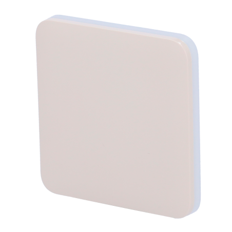 AJ-SOLOBUTTON-1G2W-IVO - Pannello tattile per interruttore della luce - Compatibile AJ-LIGHTCORE-1G / -2W - Retroilluminazione a
