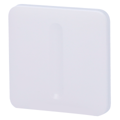 AJ-SOLOBUTTON-DIMMER-W - Pannello touch per dimmer - Compatibile con AJ-LIGHTCORE-DIMMER - Retroilluminazione a LED - Pannello t