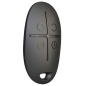 AJ-SPACECONTROL-B-DUMMY - Alloggiamento per telecomando - AJ-SPACECONTROL-B - Facile installazione - Plastica ABS - Colore nero