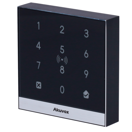 AK-A02S - Controllo accessi IK07 - Scheda EM/MF, NFC e PIN | 1 relè - 20.000 utenti | 100.000 registri - Controller integrato | 
