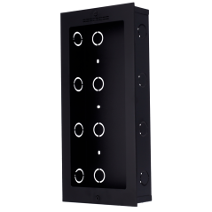 AK-BR-E18C-F - Pannello frontale e scatola di giunzione da incasso - Specifica per Akuvox AK-E18C - Pannello: 325 (I) x 156 (La)