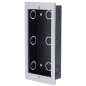 Ghiera fissa TONDA - Alluminio verniciato a polvere, foro 75mm NERA Ghiera fissa TONDA - Alluminio verniciato a polvere, foro 75mm NERA