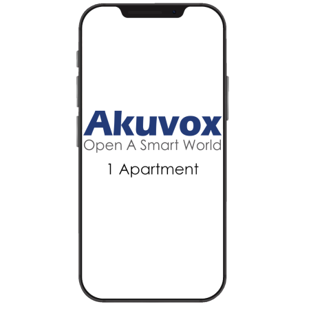 AK-COUPON-FOREVER - Akuvox - Licenza per 1 appartamento - Per APP senza monitor nei condomini - Compatibile con l'APP Akuvox Sma