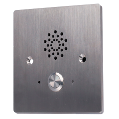AK-E20S - Videocitofono IP antivandalo IK10 - Audio bidirezionale - PoE, SIP Standard | Formato compatto - Videocitofono di emer