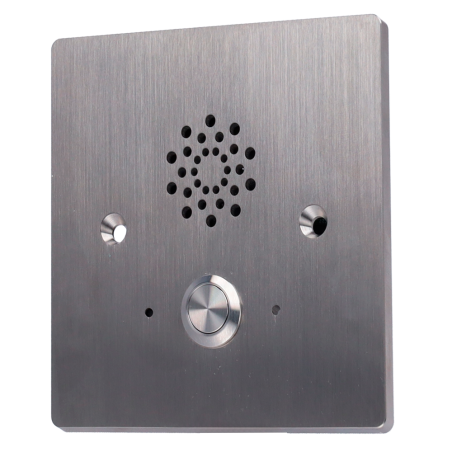 AK-E20S - Videocitofono IP antivandalo IK10 - Audio bidirezionale - PoE, SIP Standard | Formato compatto - Videocitofono di emer